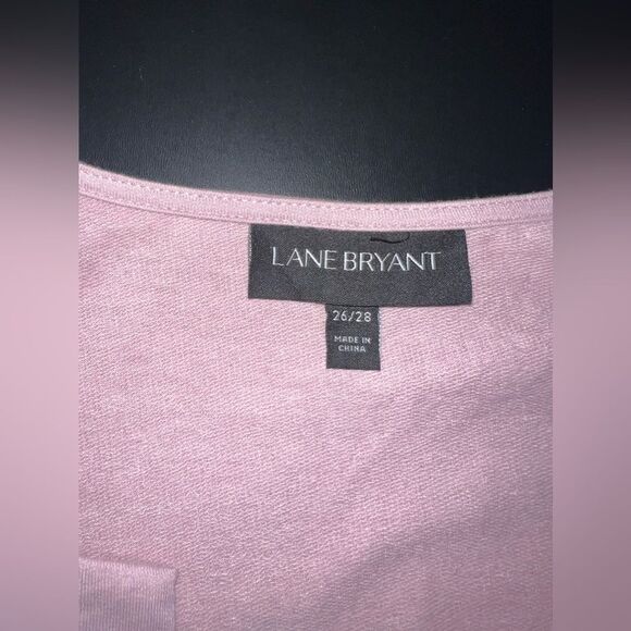 Lane Bryant Mauve Pearl Front Cardigan/Top Size 26/28 EUC Fairy Feminine - Picture 5 of 8